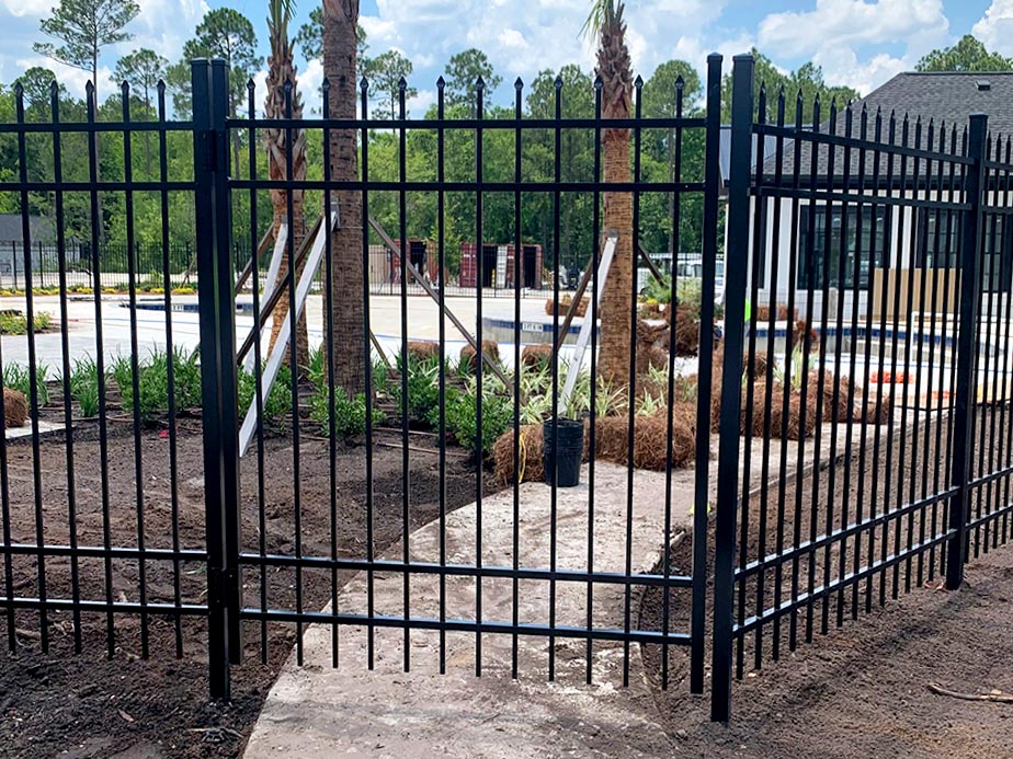 Ornamental Steel Fences in Southeast Georgia