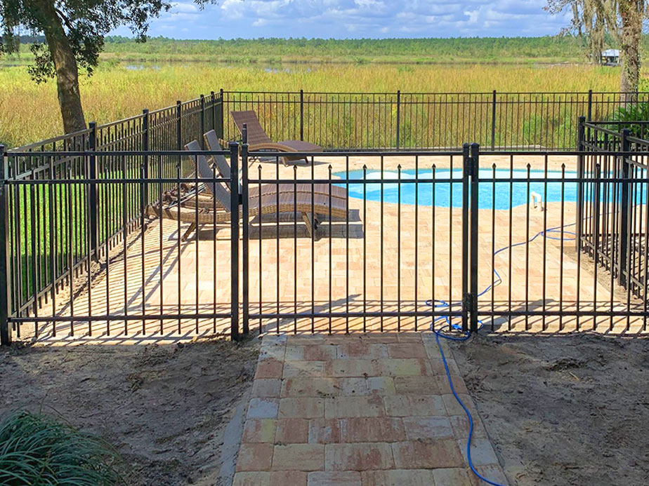 wrought Iron Fences in Southeast Georgia