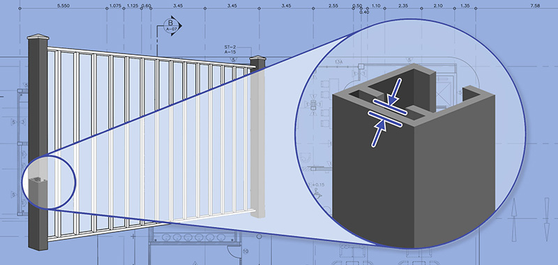 Southeast Georgia Aluminum fence Posts installation company