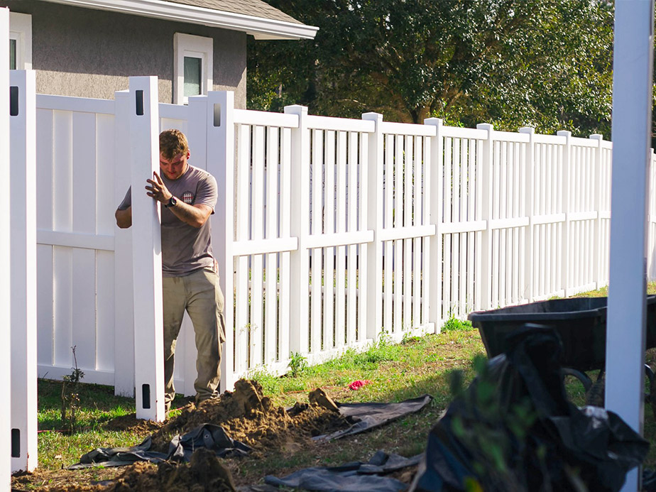 Hilliard Florida professional Fence Installation
