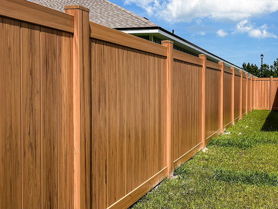 Privacy Fence Example in Hilliard Florida
